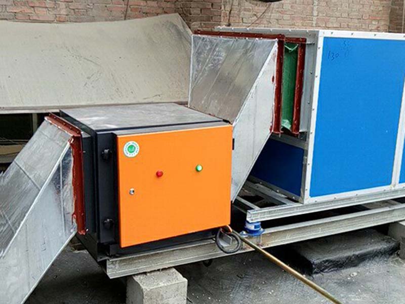 肯德基食品操作間油煙淨（jìng）化案（àn）例