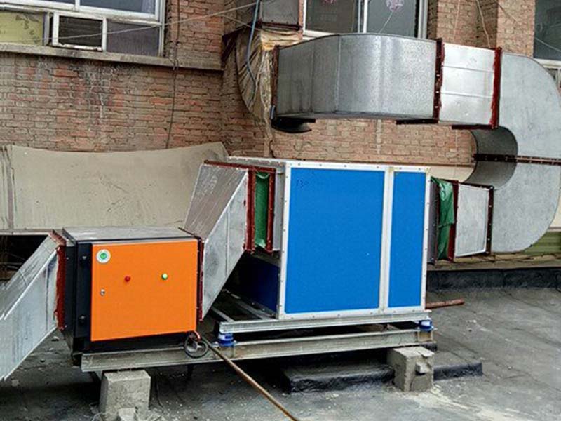 肯德基食品操作間油煙淨化案例