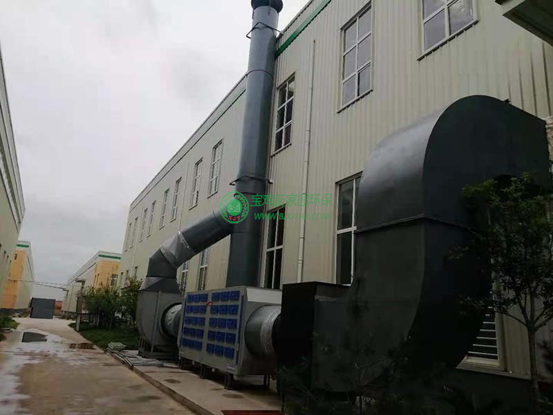 大菠萝首页汽車部件（jiàn）廠活性炭箱廢氣處理案例（lì）