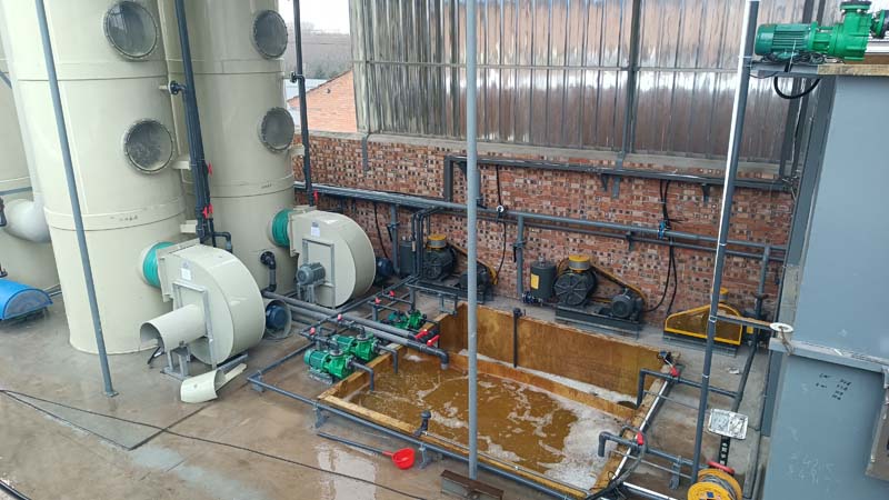 大菠萝首页橡膠廠汙水處理案例